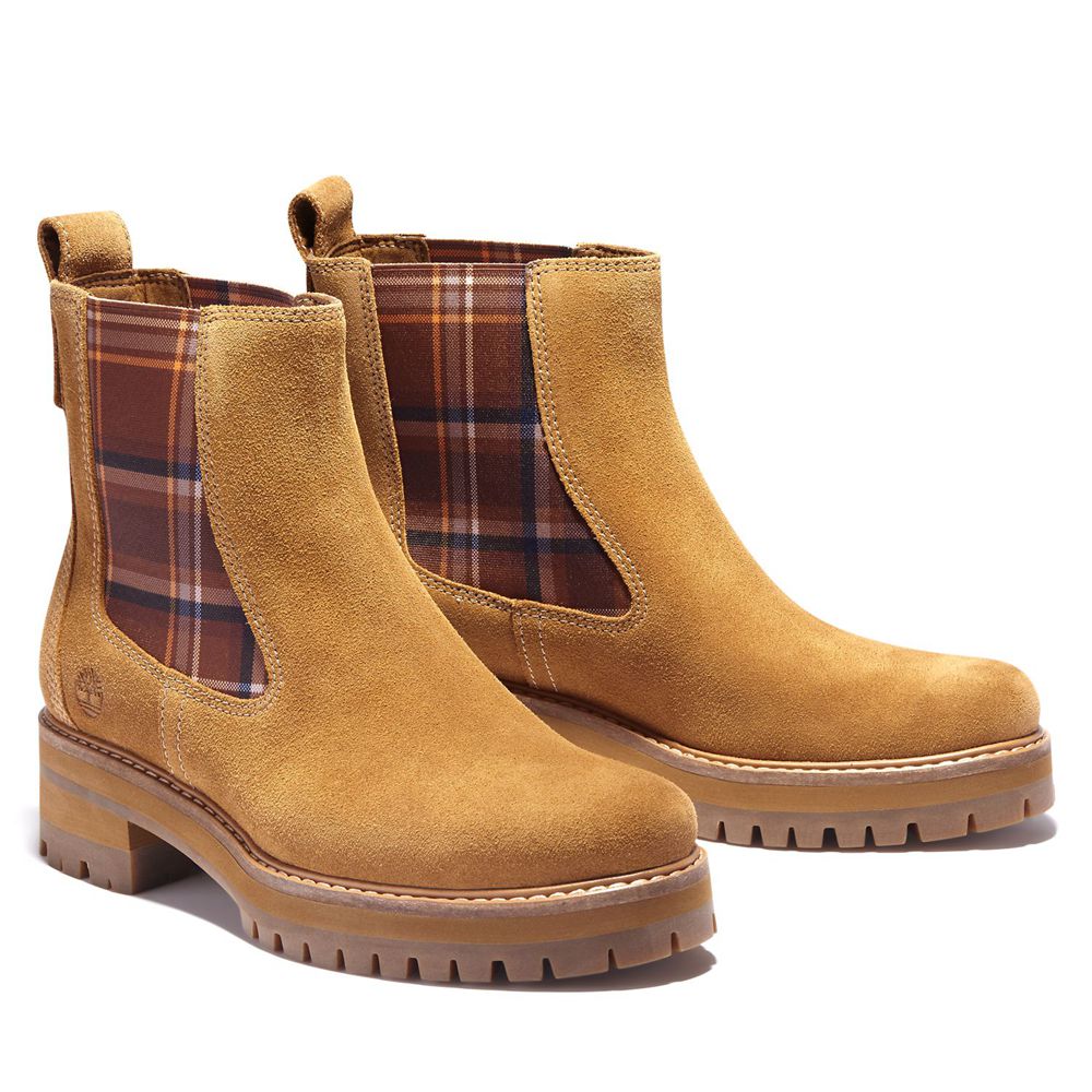 Botas de Invierno Timberland Argentina Mujer - Courmayeur Valley Pull-On - Marrones - AJHLXZ-164